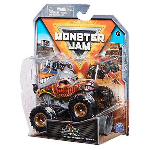 Monster Jam 2022 Spin Master 1:64 Diecast Truck with Bonus Accessory: Crazy Creatures Knightmare