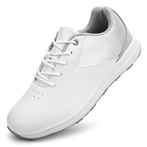 ifrich women golf shoes professional outdoor golf sport sneakers (6.5,grey)