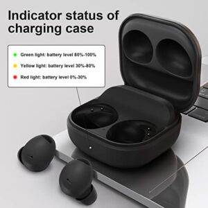 Charging Case for Samsung Galaxy Buds 2 Pro, Replacement Charger Case for Galaxy Buds 2 Pro Charging Case Support Bluetooth Pairing, Wireless & Wired Charging (NOT Include Earbuds)