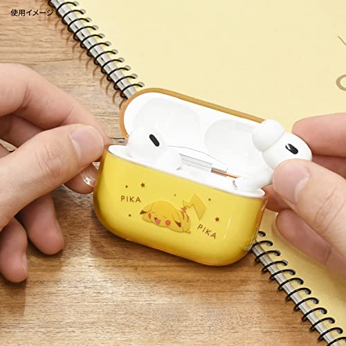 Gourmandise POKE-811A Soft Case Compatible with AirPods Pro (2nd Generation) / AirPods Pro Pikachu