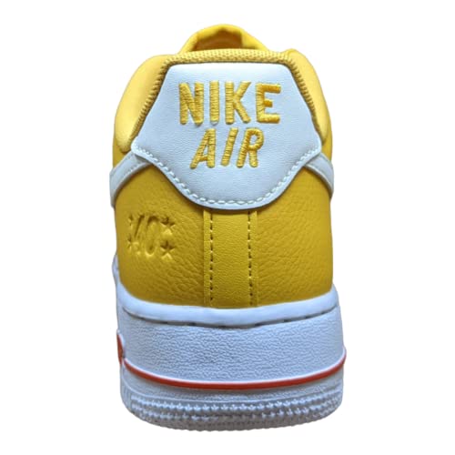 Nike Women's Air Force 1 '07 SE Sneakers (Yellow Ochre/Sail-White, 9.5)