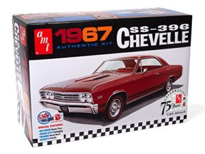 amt 1967 chevrolet chevelle ss396 1:25 scale model kit