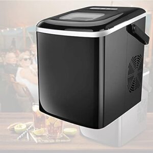 ice machine maker countertop,mini ice maker,portable ice maker countertop,small ice maker,ice maker 9 cubes ready in 9 min with 2 optional ice cube sizes,2-7 days delivery shipped from us warehouse