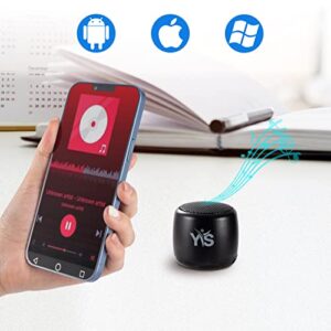 Best Mini Portable Bluetooth Speaker I Smallest Bluetooth Speaker with HD Sound & Bass I Wireless Bluetooth Speakers for Phone/PC/Tablet I Photo Selfie Button Answer Phone Calls I Cute Tiny Speaker