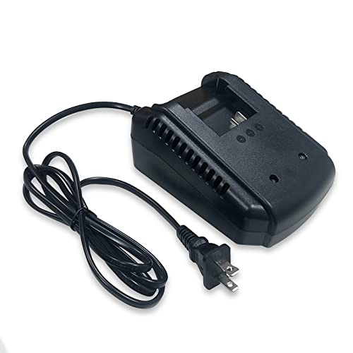 Moccdor Quick Charge Dock for Snow Joe 24V Battery and Sun Joe 24V Battery，for Use in iBAT24 and 24VBAT Series Batteries, with LED Flashing Indicator Lights，Black