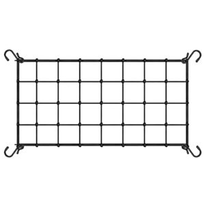 vivosun 2 x 4ft. elastic trellis netting with 4 hooks for climbing plants, vegetables, fruits, and flowers, 1-pack