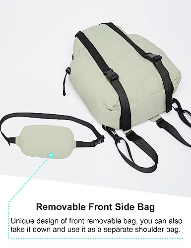 THE GYM PEOPLE Lightweight Mini Backpacks Womens Waterproof Travel Daypack Small Cute Crossbody Sling Bags