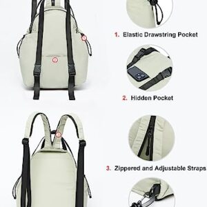 THE GYM PEOPLE Lightweight Mini Backpacks Womens Waterproof Travel Daypack Small Cute Crossbody Sling Bags