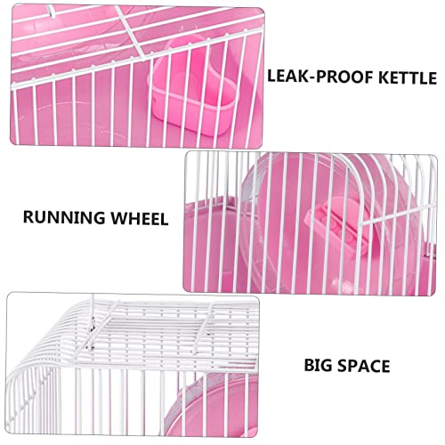 POPETPOP 1pc Travel Accessories Hamster Cage Accessories Cage for Guinea Pigs Rat Travel Cage Guinea Pig Toys and Accessories Guinea Pig Accessories Chinchilla Cage Pet House Pet Supplies