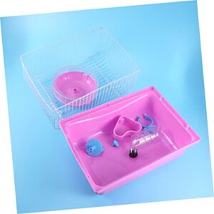 POPETPOP 1pc Travel Accessories Hamster Cage Accessories Cage for Guinea Pigs Rat Travel Cage Guinea Pig Toys and Accessories Guinea Pig Accessories Chinchilla Cage Pet House Pet Supplies