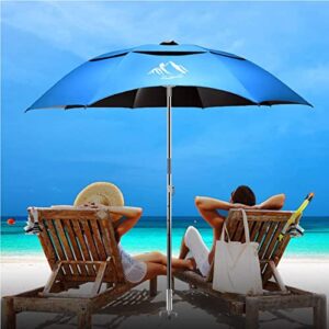 weallbuy Beach Umbrella Sand Anchor with 3 Nails, Heavy Duty Metal Sun Umbrella Holder, Outdoor Umbrella Stand Steel Anchor for Beach Grass Sand