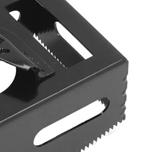 Oscillating Saw Blade Square Hole Saw Blade Multi Tool Fast Release Saw Blades Universal Wood Blades Kit Carpentry Grooving Tool for Metal Plastic Wood Multi Tool Blades Fit All Mo