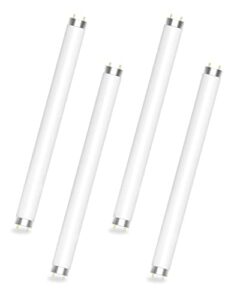 bug zapper replacement light bulb 10w for 20w indoor bug zapper, bl t8 f10w light tube compatible with aspectek, liba and other 20w mosquito zapper lamp, 4 pack