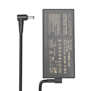 240W Zephyrus Charger ADP-240EB B for ASUS ROG Zephyrus G14 G15 G16 S15 S17 M15 M16 GX550LXS RTX2080 G733QM G733QR G733QS GX701 ROG Strix Scar 15 17 Laptop Power Adapter