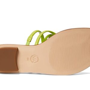 Michael Kors Hampton Flat Sandal Bright Limeade 7.5 M