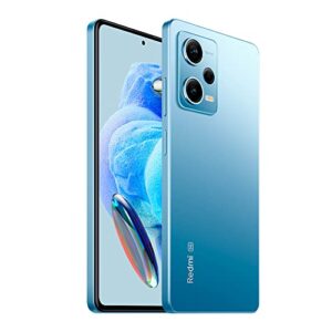 Xiaomi Redmi Note 12 Pro 5G + 4G (128GB + 6GB) Factory Unlocked 6.67" 50MP Triple Camera (Only Tmobile/Metro/Mint USA Market) + Extra (w/Fast Car Charger Bundle) (Sky Blue (Global))