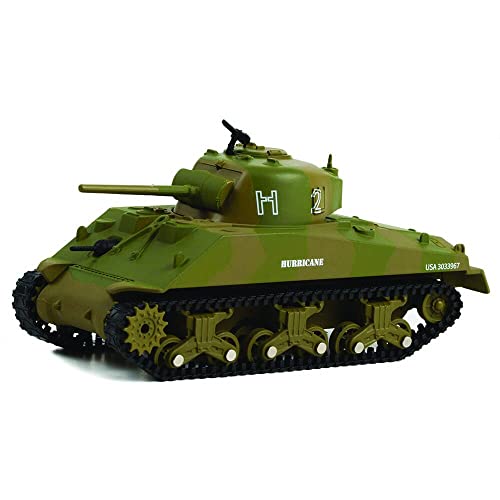 Greenlight 61030-B 1:64 Battalion 64 Series 3 1944 M4 Sherman Tank “Hurricane” U.S. Army World War II 66th Armor Regiment, 2nd U.S. Armored Division, Normandy