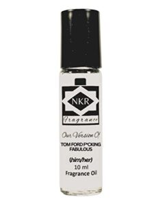nkr fragrance - perfume and cologne oil for women and men - designer type - our version of (t ford - f*cking fabulous - unisex)