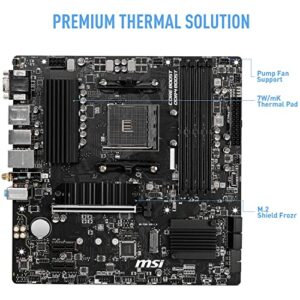 Micro Center AMD Ryzen 5 5600X 6-core, 12-Thread Unlocked Desktop Processor with Wraith Stealth Cooler Bundle with B550M PRO-VDH WiFi ProSeries Motherboard and 1TB Gen4 2280 SSD