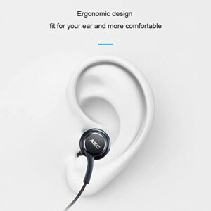 2023 Earbuds Stereo Headphones for Samsung Galaxy S22 S21 Ultra 5G, Galaxy S20 FE, Galaxy S10, S9 Plus, S10e, Note 10 - Designed by AKG - with Microphone and Volume Remote Type-C Connector