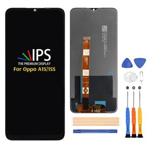 a-mind for oppo a15/a15s cph2185 cph2179 screen replacement lcd display touch digitizer full assembly repair kits with tools