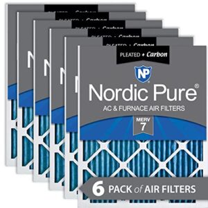 replacement for nordic pure 22x28x1exactcustomm7+c-6 filter