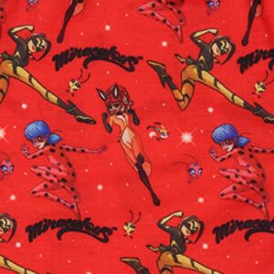 INTIMO Miraculous: Tales of Ladybug & Cat Noir Girls' Sleep Pajama Set Shorts (6/6X)