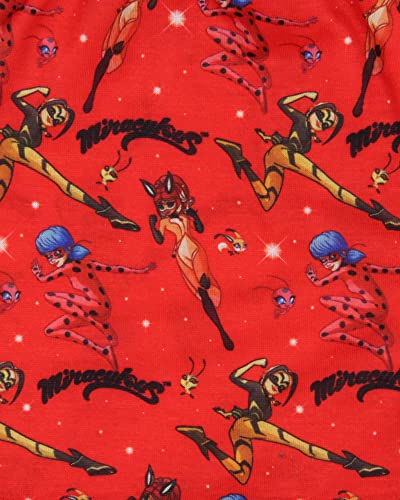 INTIMO Miraculous: Tales of Ladybug & Cat Noir Girls' Sleep Pajama Set Shorts (6/6X)