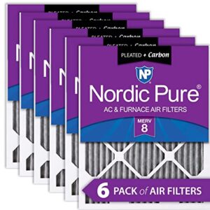 replacement for nordic pure 22x28x1exactcustomm8+c-6 filter