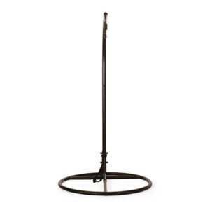 christopher knight home 317947 briggs hanging chair stand, brown