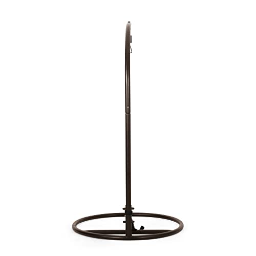 Christopher Knight Home 317947 Briggs Hanging Chair Stand, Brown