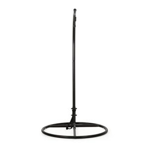 christopher knight home 317946 briggs hanging chair stand, black