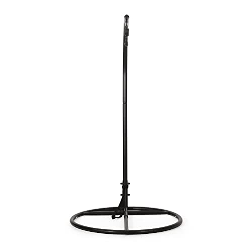 Christopher Knight Home 317946 Briggs Hanging Chair Stand, Black