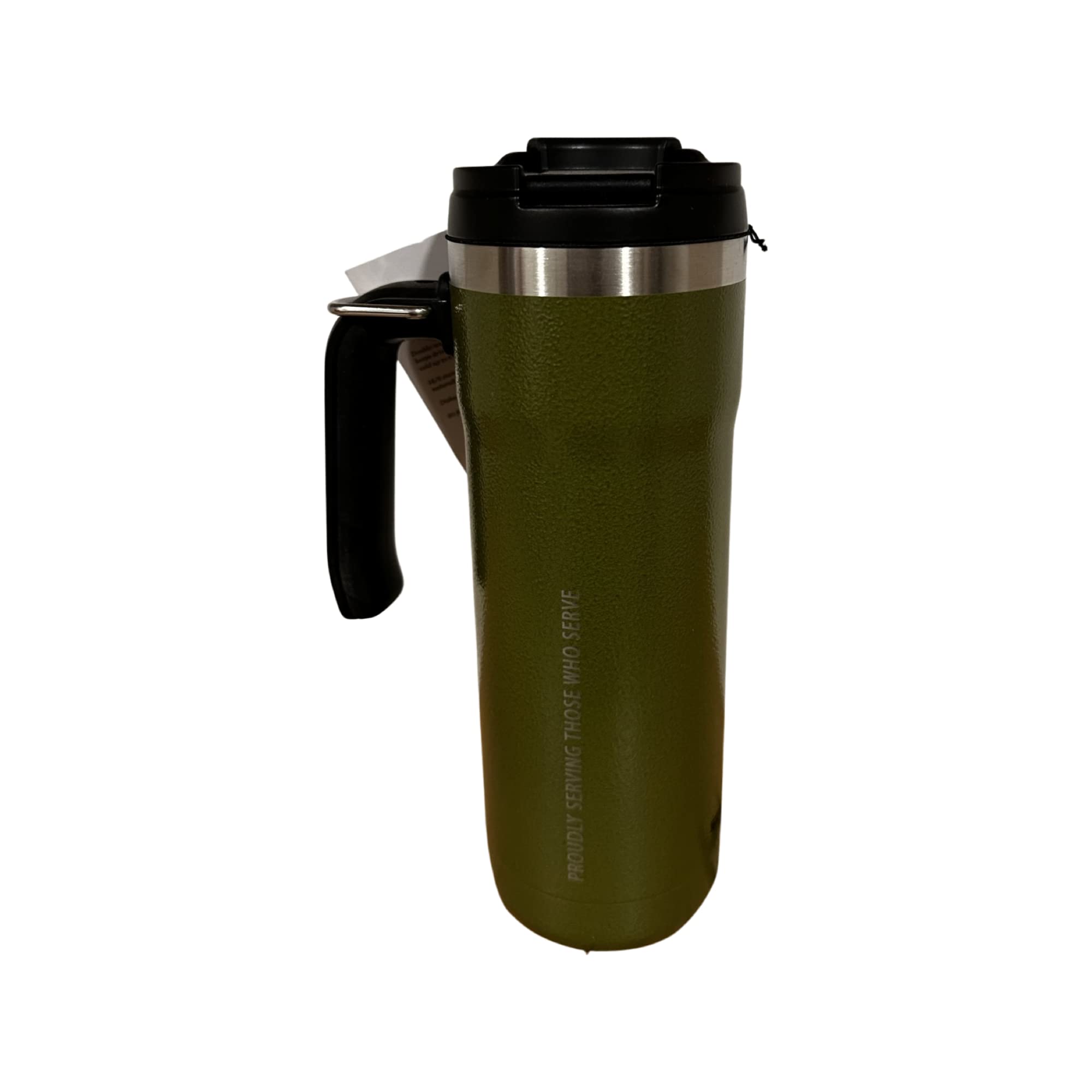 Starbucks Stanley Armed Forces Army Green Vacuum Sealed Cup Tumbler 20oz