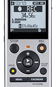 Olympus OM System WS-882 Digital Voice Recorder, with Linear PCM/MP3 Recording Formats, USB Direct, 4gb Playback Speed and Volume Adjust, File Index, Erase Selected Files