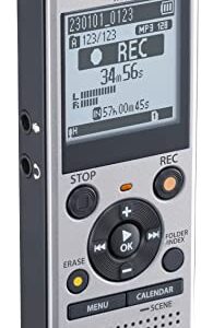 Olympus OM System WS-882 Digital Voice Recorder, with Linear PCM/MP3 Recording Formats, USB Direct, 4gb Playback Speed and Volume Adjust, File Index, Erase Selected Files