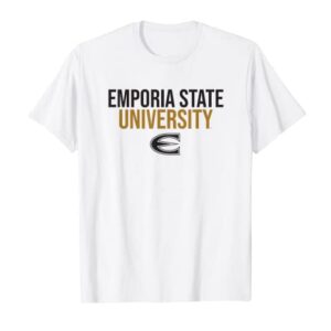 Emporia State University ESU Hornets Stacked T-Shirt