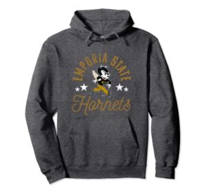 emporia state university esu hornets logo pullover hoodie