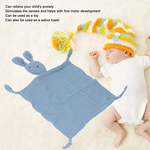 Cozy Plush Baby Security Blanket,Skin Friendly Cotton Rabbits Security Blanket for Boys and Girls Baby Gifts for Toddler