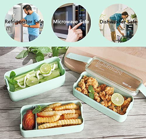Flowerhug Bento Box Lunch Box Bento Boxes Home Stackable 3 Layer Japanese Compartments Cute Lunch Box Accessories With Bag Microwave SafeBPA-Free