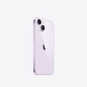Apple iPhone 14, 128GB, Purple - Unlocked (Renewed Premium)