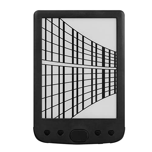 Goshyda Ereader, 6in 800x600 HD Ink Screen E Reader, Eye Protection Ebook Reader with Protective Case Film, 8GB Storage, Long Battery Life