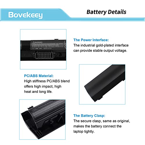 Bovekeey KI04 33W 14.8V Battery for HP Pavilion 14-ab 14T-ab 15-ab 15-an 17-g, 14-ab005tu14-ab005tx, 15-ab157nr 15-ab165us 15-ab223cl, Pavilion 17-g015dx 17-g024ng 17-g053us 17-g101dx 17-g110nr