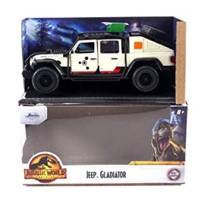 Jurassic World Dominion 1:32 Jeep Gladiator Die-Cast Car, Toys for Kids and Adults