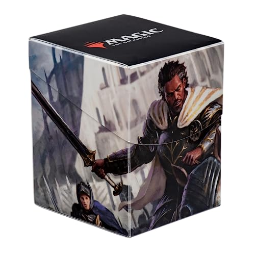 Ultra Pro - The Lord of the Rings: Tales of Middle-earth (100+ Standard Size Card Deck Box - Ft. Aragorn) for Magic: The Gathering - Store & Protect 100+ Collectible Cards, Gaming Cards for MTG & DND