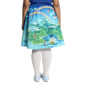 Loungefly Stitch Shoppe Disney Peter Pan - Neverland Scene Sandy Skirt - Size 2XL