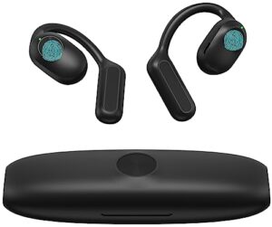 sainellor open ear air conduction headphones, 48h playtime bluetooth 5.2 wireless earbuds，16mm dynamic drivers touch control sport headphones
