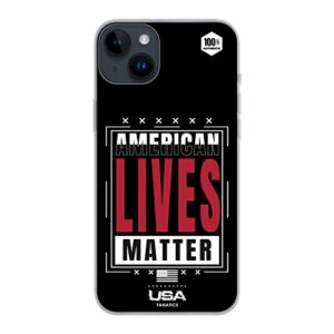 phone case american lives matter usa patriot design silicone transparent - compatible iphone and samsung (samsung galaxy a04)