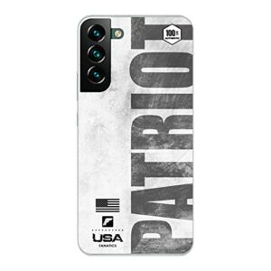 Phone Case USA Patriot Design Silicone Transparent - Compatible iPhone and Samsung (Samsung Galaxy A04)