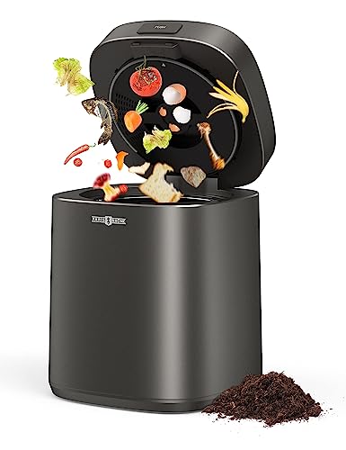 Paris Rhône Smart Waste Kitchen Composter, FoodCycler Eco-Friendly Electric Kitchen Compost Bin Sustainable Indoor Countertop Food Cycler with 3 Modes, Odor-Free, Fertilizes Your Garden